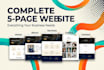 create a professional google sites website for business