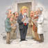 do a political cartoon art