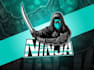 esport mascot logo, spartan, knight, monkey, ninja, gorilla
