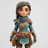 do 2d character design, 2d game character, concept