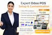 provide expert odoo pos setup and seamless customization