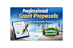 write a professional grant proposal