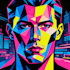 design awesome wpap pop art portrait