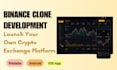 build a binance clone crypto exchange website and mobile app