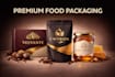 design premium food packaging and label
