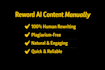 reword ai content or document manually and professionally