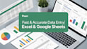 accurate data entry and excel work for you