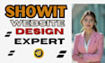 showit website landing page design, showit redesign, customization and updates