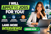 offer job search and applications on your behalf