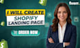 design a high converting shopify landing page