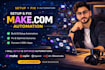 setup fix make com automation, make com, make automation, made com automation