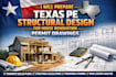 prepare texas pe structural design for house renovation permit drawings