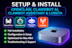 setup and install openclaw, clawdbot ai, clawbot assistant lobsta mac mini