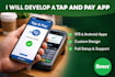 develop a secure tap and pay app, nfc, payment app, nfc app, pay app develop