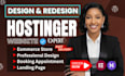 hostinger website design hostinger website redesign develop hostinger wordpress