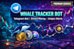 build a crypto whale tracker bot, telegram bot, smart money and sniper bot