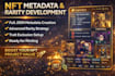 design nft art crypto pixel collection generator metadata development rarity nsf