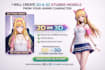 create 3d character models for vtuber, anime, 3d rigging and vroid character art