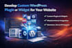 develop custom wordpress plugin or widget for your website