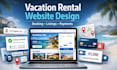 build vacation rental website tour website event website
