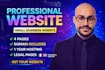 build a professional website for your small business