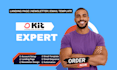 setup convertkit email template kit newsletter kit landing page design