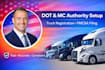 do dot, mc number, truck registration and fmcsa compliance