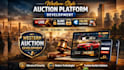 do western style live auction website, blind bidding platform, or auction app