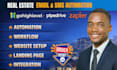 gohighlevel real estate email automation pipedrive website zapier integration