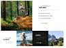 do mountain biking website design