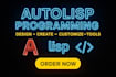 program in autolisp for autocad or bricscad