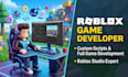 make full roblox game and custom script as a roblox scripter