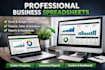 create professional excel business budget spreadsheets, trackers, and dashboards