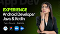 develop a custom android app in kotlin or java
