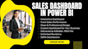 build a sales dashboard in power bi