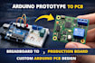 convert your arduino project into a professional pcb design
