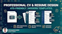 design professional resume and europass CV with customize