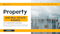 build wix property developer website real estate development company website