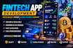 develop fintech app crypto wallet app payment app money transfer app loan app