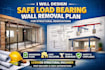 design safe load bearing wall removal plans for structural renovations