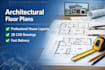 draw professional architectural floor plans