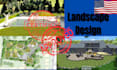 architect landscape 2d site plan, planting plan materials list as a gardener