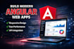 create or fix angular web app, angular frontend developer