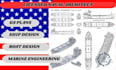 design detailed commercial ship hull structure with stability analysis