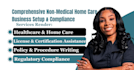 setup healthcare, non medical, nemt, with license certificate
