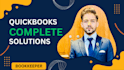 do quickbooks online setup, bookkeeping, cleanup and reconciliation