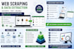 reliable data cleaning, data searching and data extraction