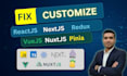 fix or customize your reactjs, nextjs, vuejs, or nuxtjs app