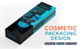 design luxury cosmetic and skincare packaging with 3d render