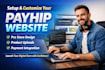 setup and customize your payhip website professionally